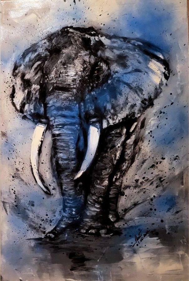 ArteDiAlina.com painting: Apocalypse Des Animaux